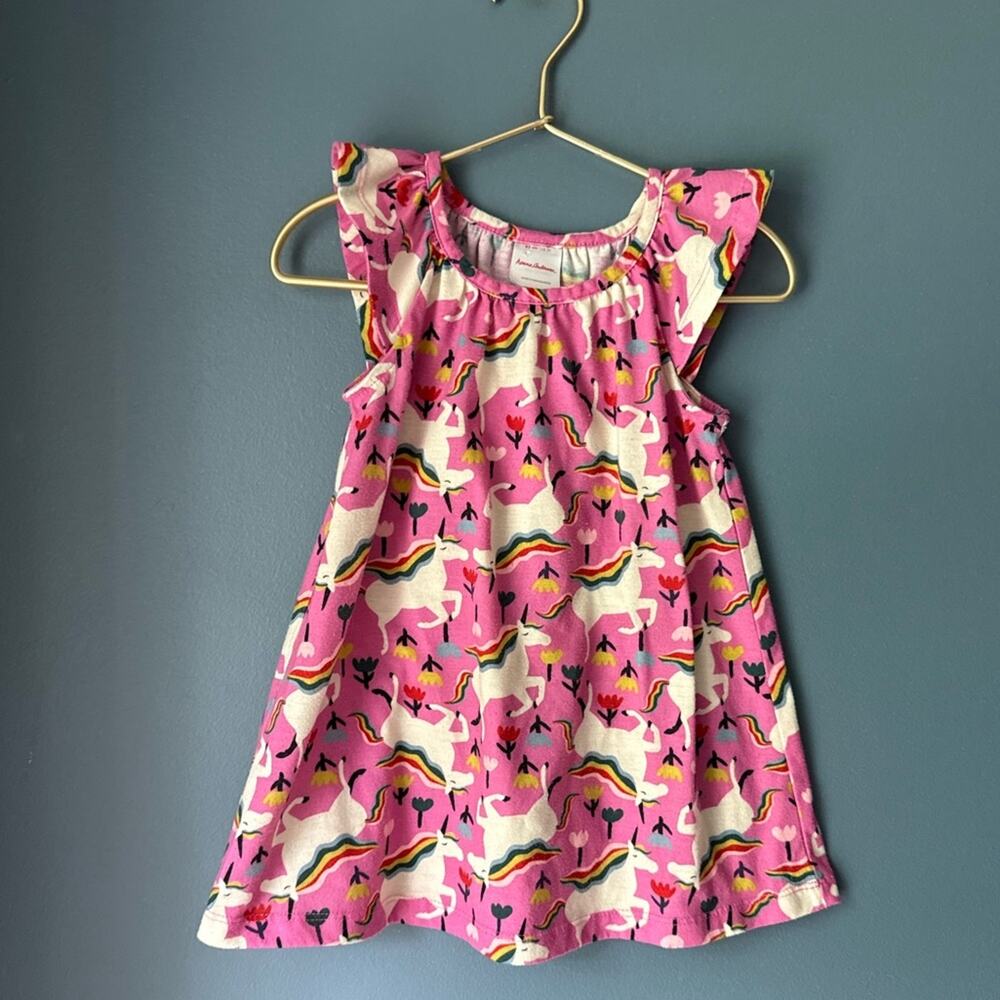 Hanna Andersson Pink‎ Unicorn Dress